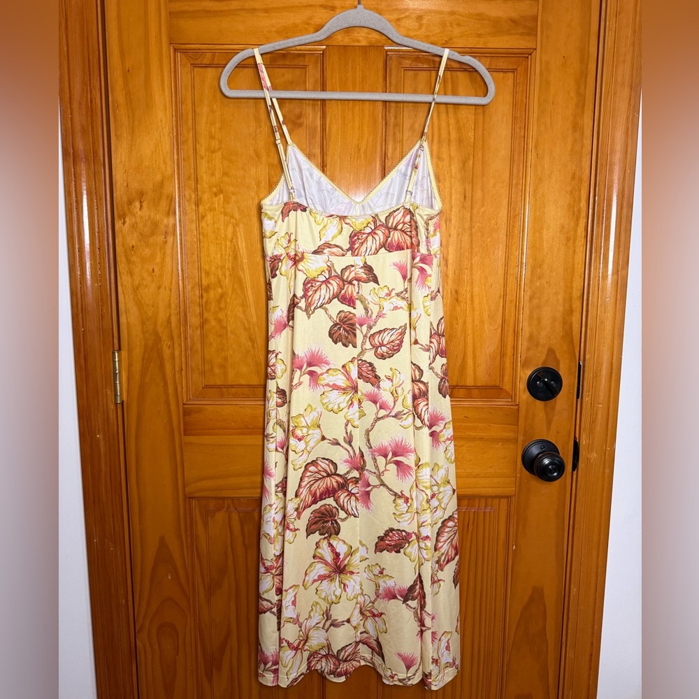 Zimmermann Floral-Print Crepon Midi Dress With Ruffled Trims Size AU 1 / US 6 - Picture 9 of 15